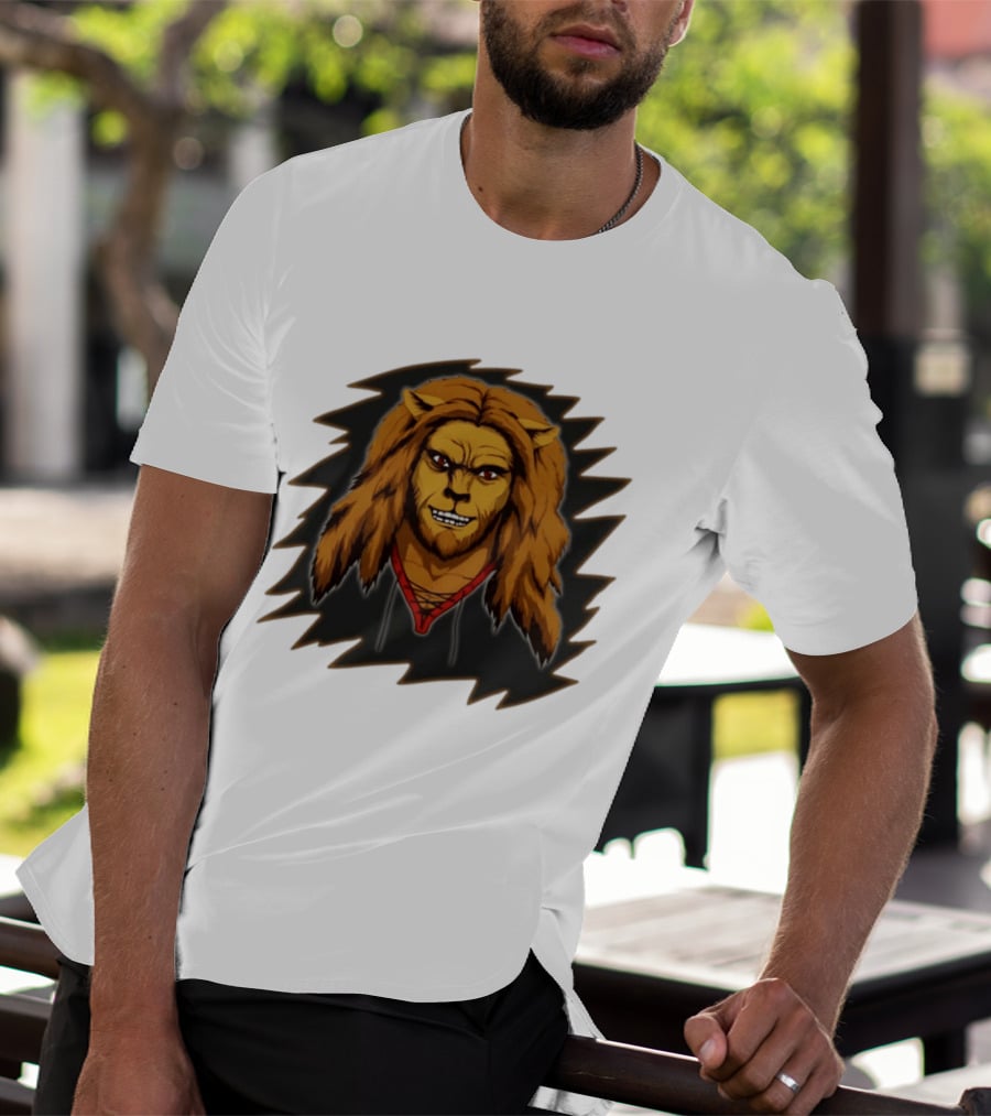 Beast Craft Garrett The Garbage Werewolf Lion Hybrid T-Shirt