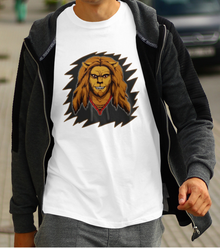 Beast Craft Garrett The Garbage Werewolf Lion Hybrid T-Shirt