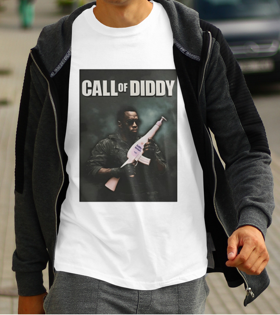 Call Of Diddy Baby Bottle Warrior T-Shirt