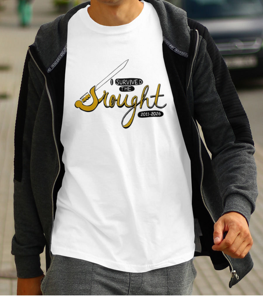 I Survived The Drought 2011 2026 Sword T-Shirt