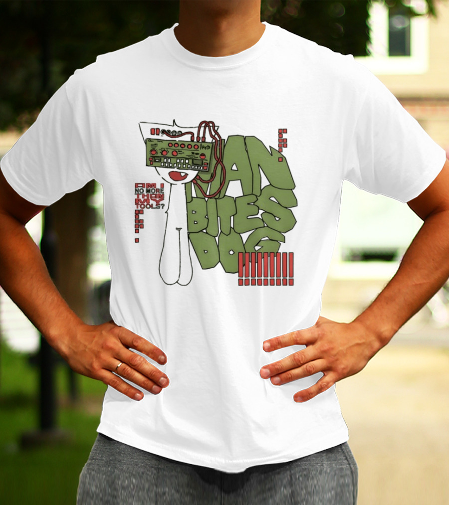 Man Bites Dog MF DOOM Am I No More Than My Tools T-Shirt