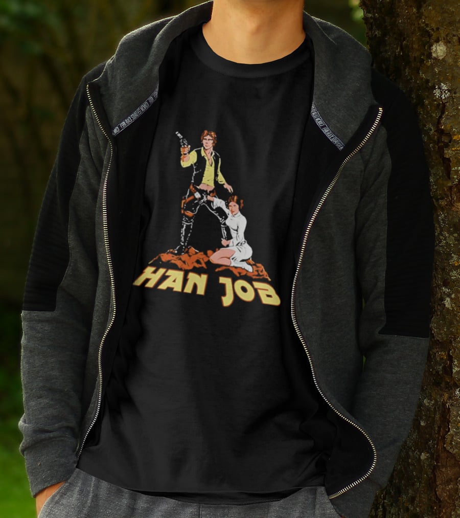 Han Solo Princess Leia Han Job T-Shirt