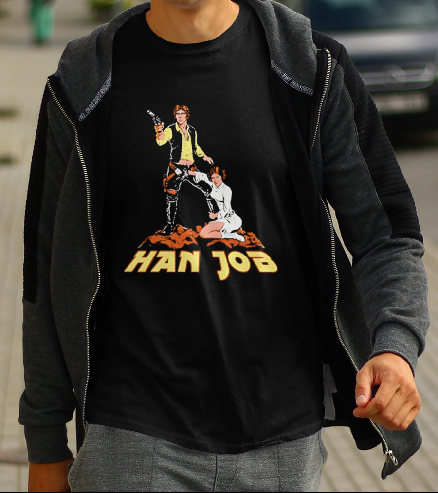 Han Solo Princess Leia Han Job T-Shirt