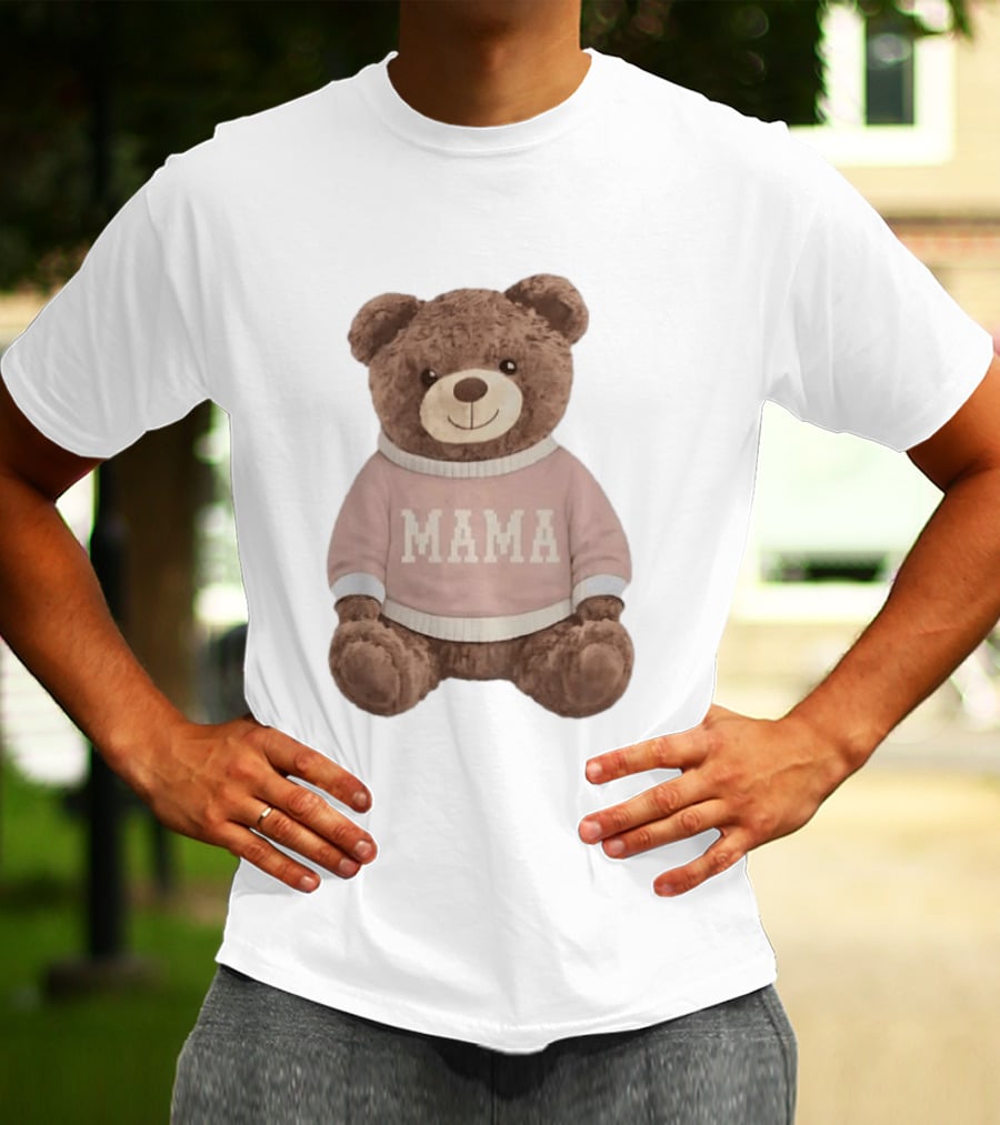 Mama Bear Stuffie Mother's Day 2026 Gift For Moms T-Shirt