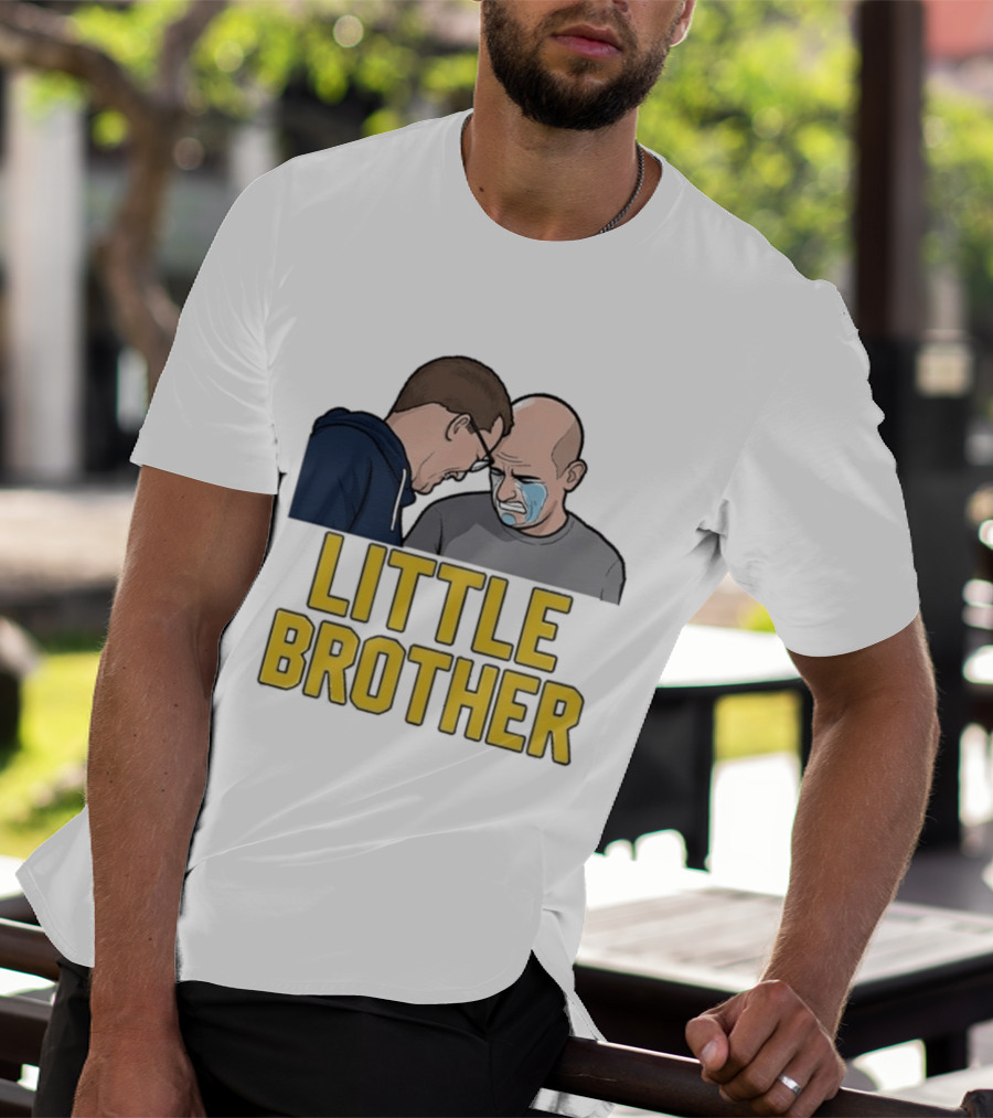Michigan Wolverines Uconn Huskies Little Brother Crying Dusty May Dan Hurley T-Shirt
