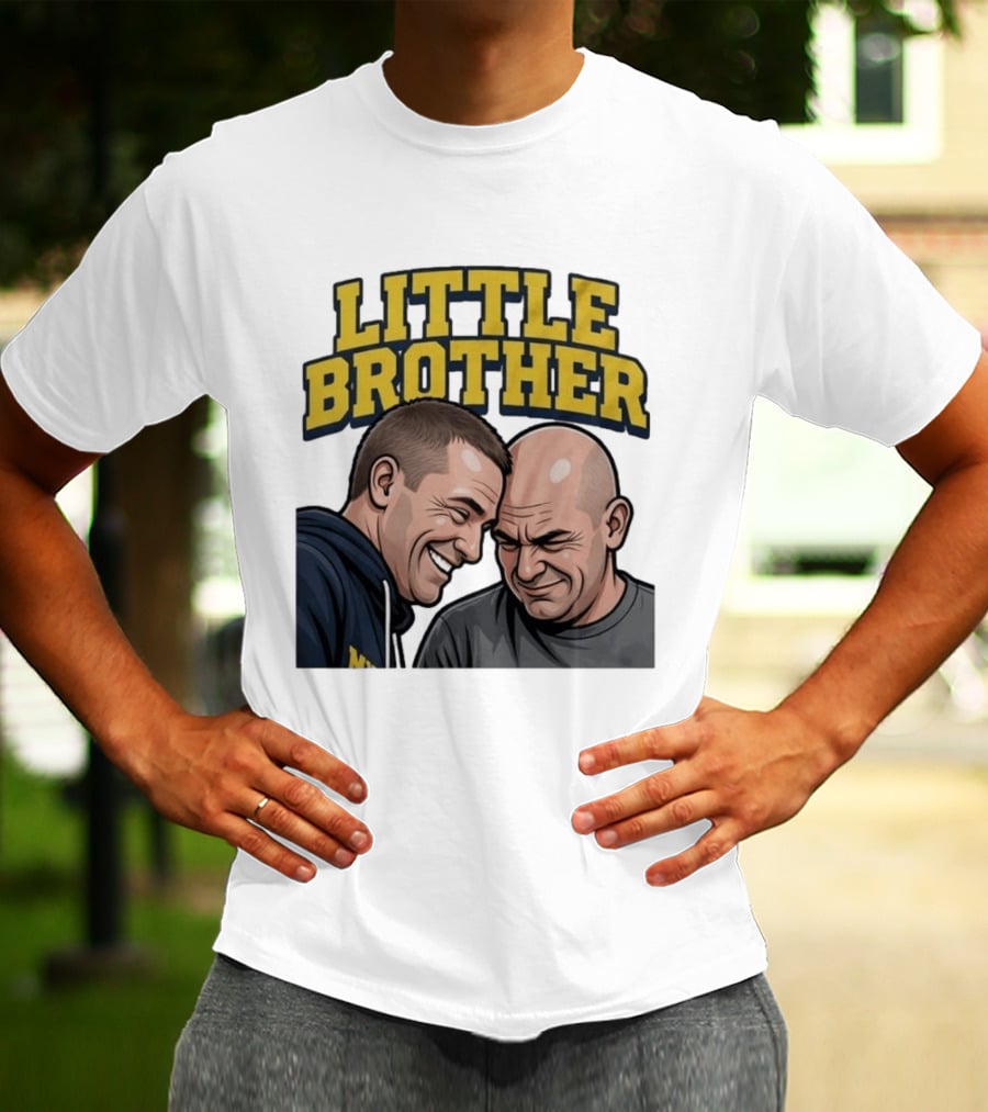 Michigan Wolverines Vs Uconn Huskies Little Brother Dusty May Dan Hurley T-Shirt