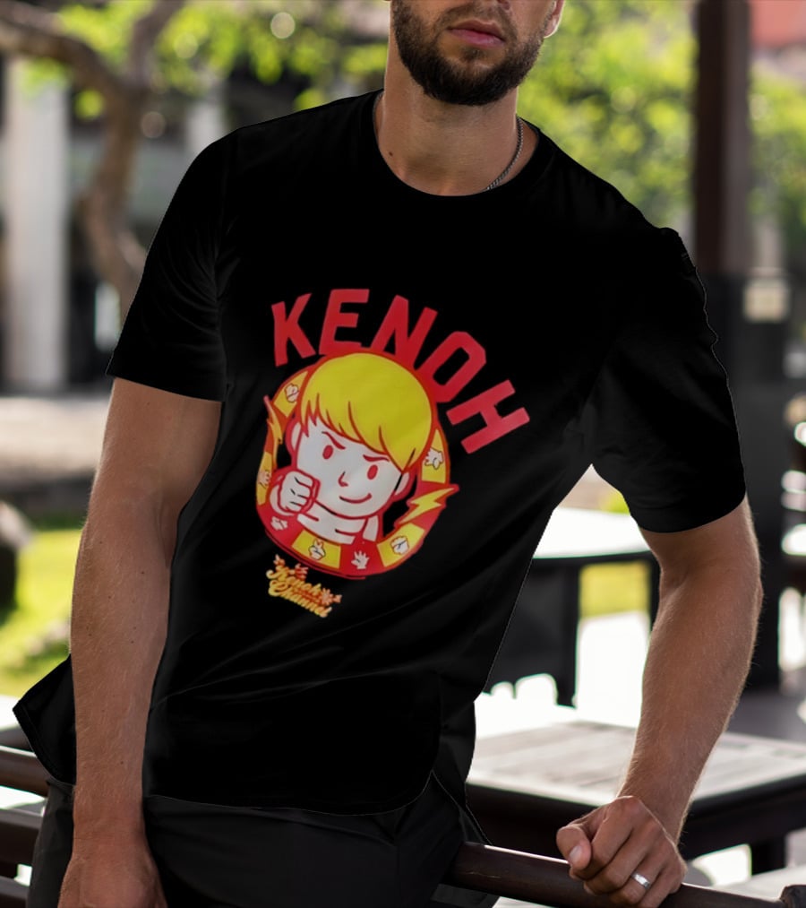 KENOH Chibi Boxer Punch Channel T-Shirt