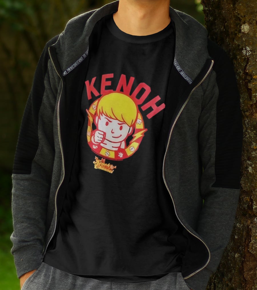 KENOH Chibi Boxer Punch Channel T-Shirt