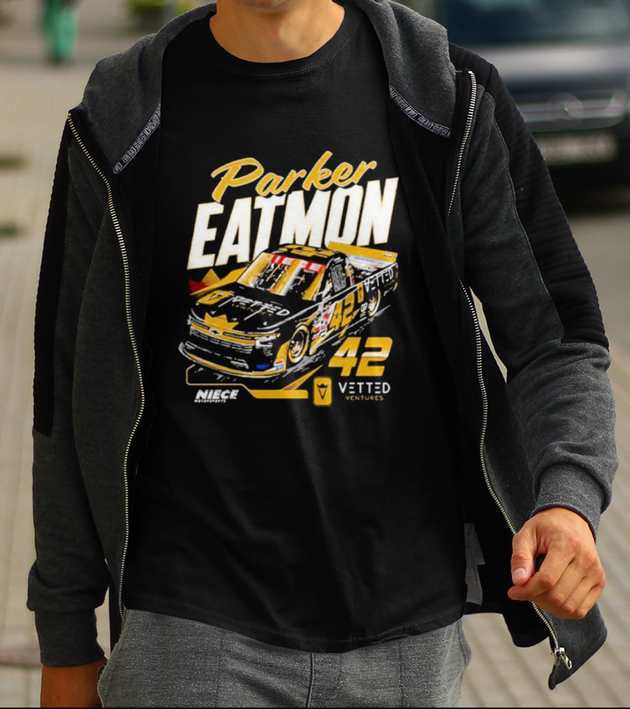 Parker Eatmon Niece Motorsports Vetted Ventures 42 Racing Chevy T-Shirt