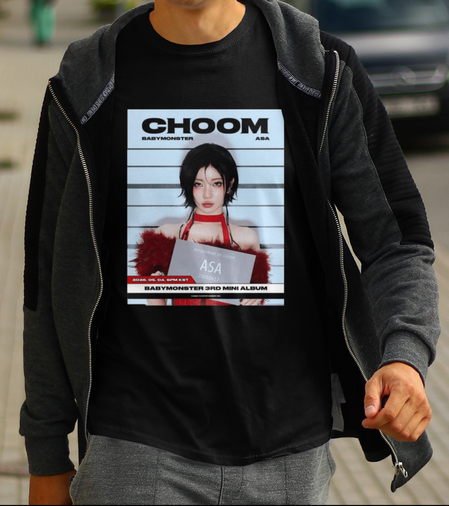 CHoom Babymonster ASA 2026 Visual Photo Release May 4 6PM KST 3rd Mini Album T-Shirt