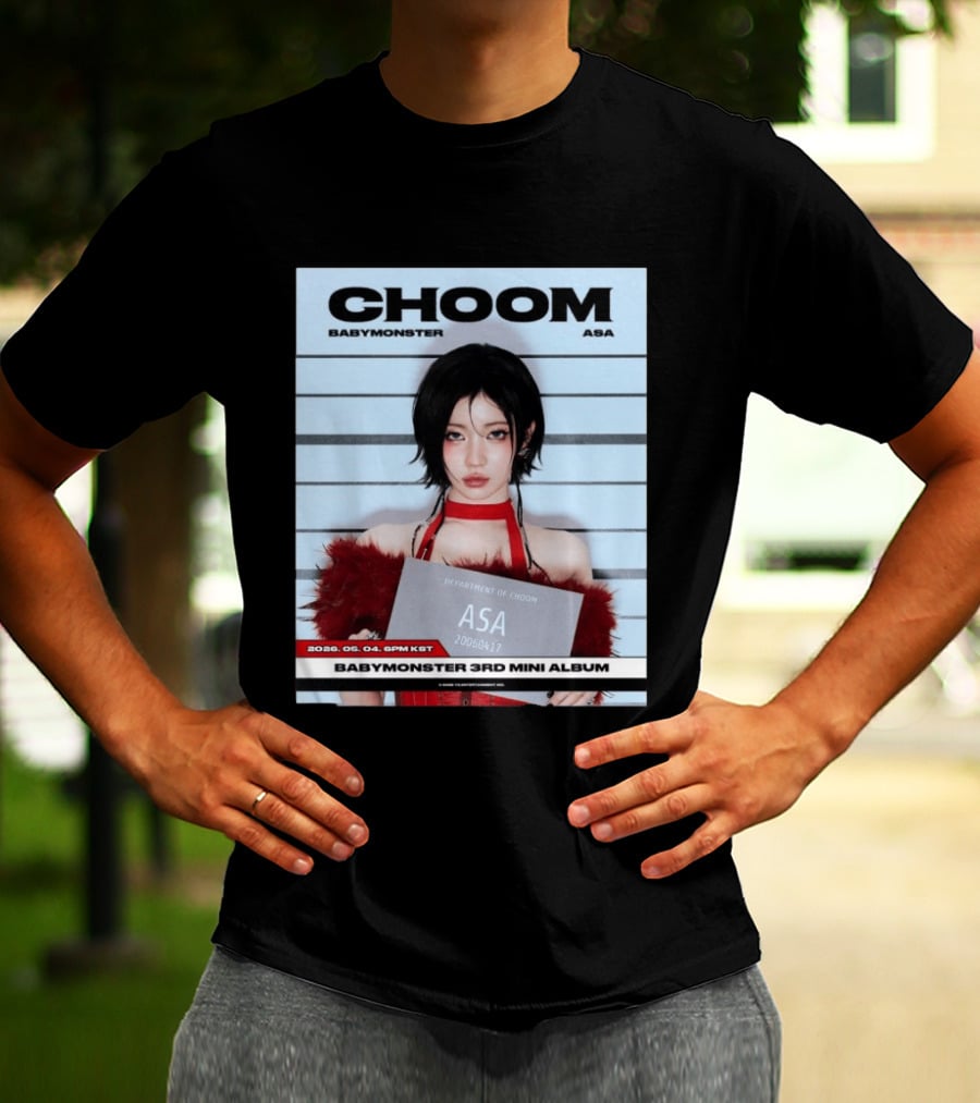 CHoom Babymonster ASA 2026 Visual Photo Release May 4 6PM KST 3rd Mini Album T-Shirt