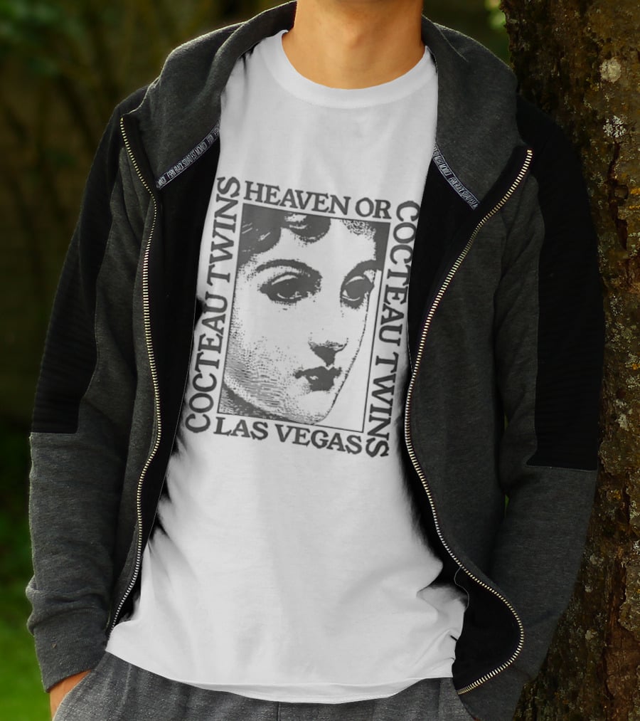 Cocteau Twins Heaven Or Las Vegas Album Cover Art Face T-Shirt