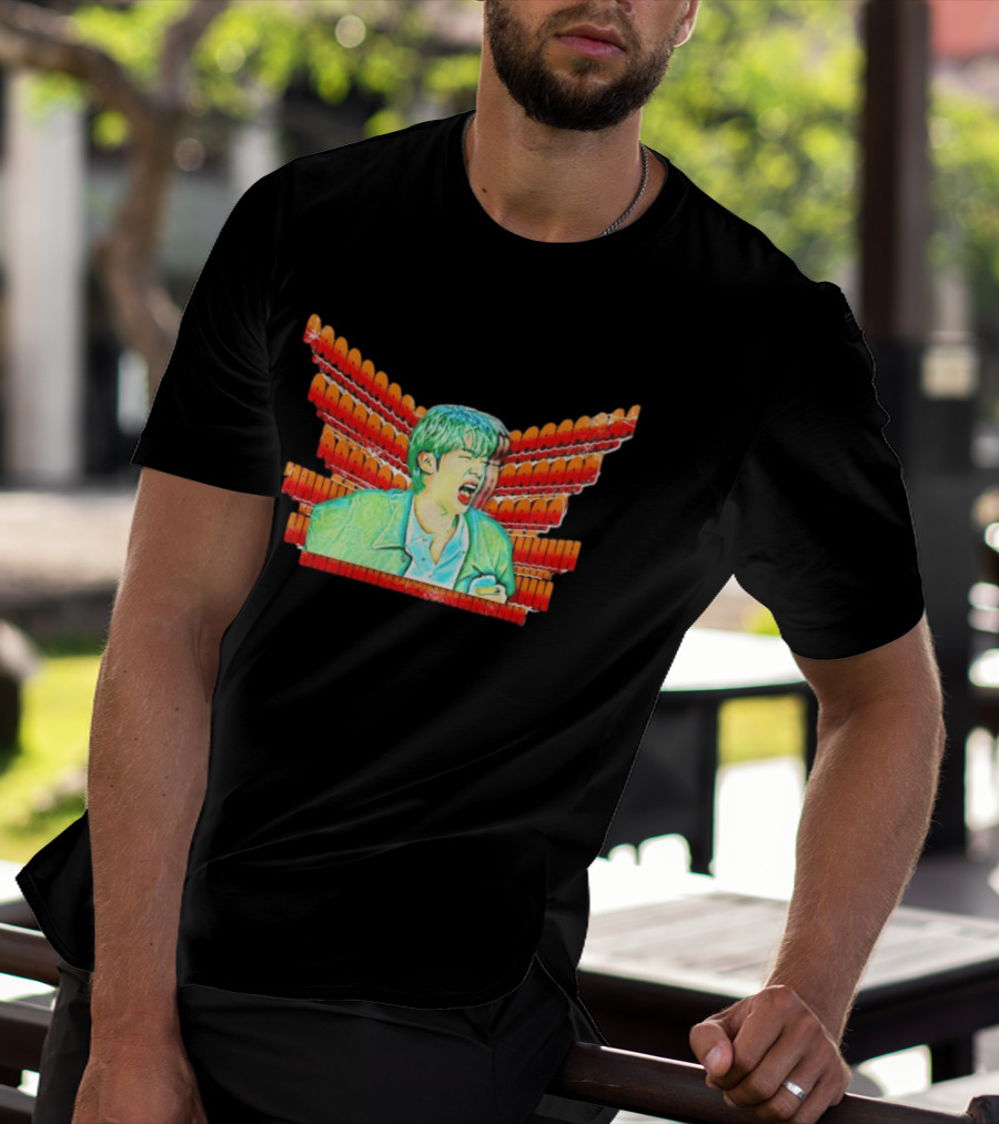 AAAHHH Come On Wing Hot Ones Jin BTS 2.0 Arirang T-Shirt