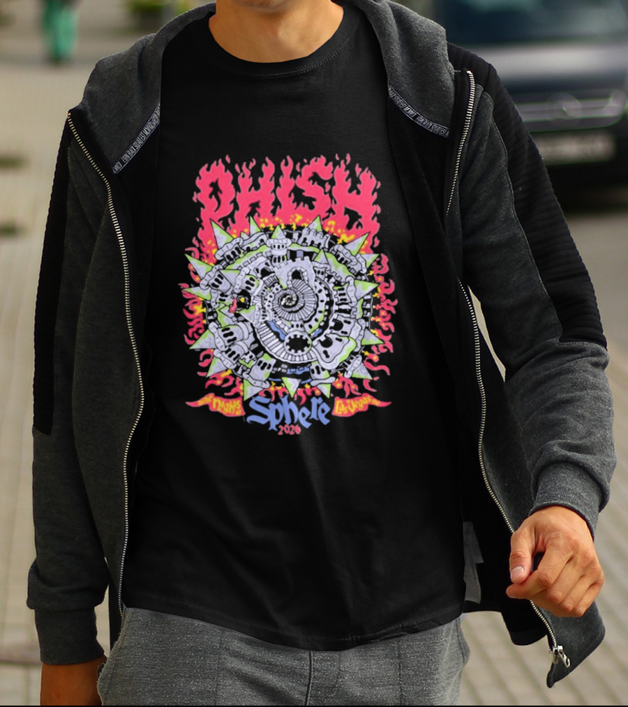 PHISH Gamehendge Mace Sphere 2026 T-Shirt