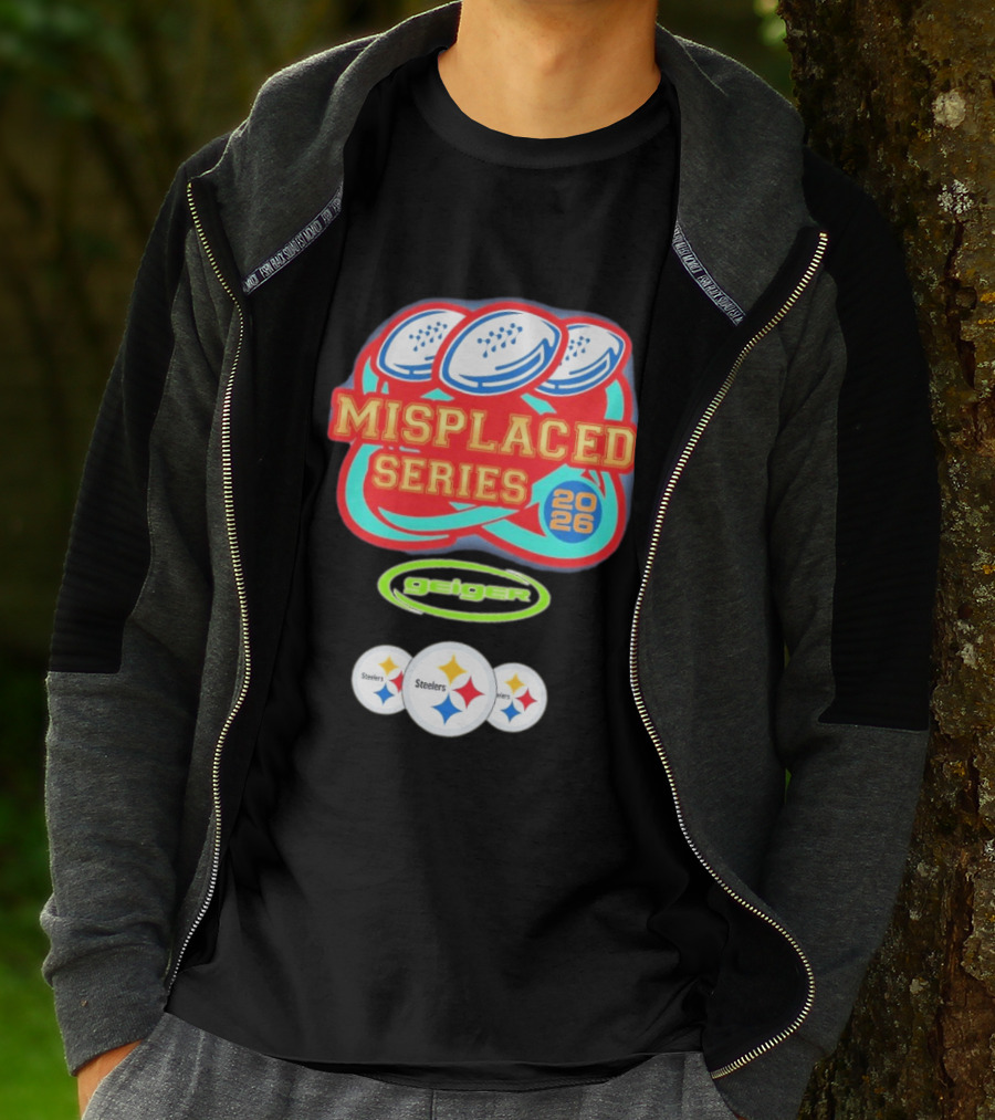 Steelers Misplaced Series 2026 Geiger T-Shirt
