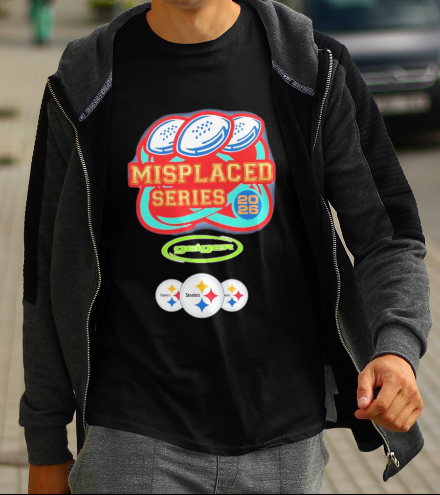 Steelers Misplaced Series 2026 Geiger T-Shirt