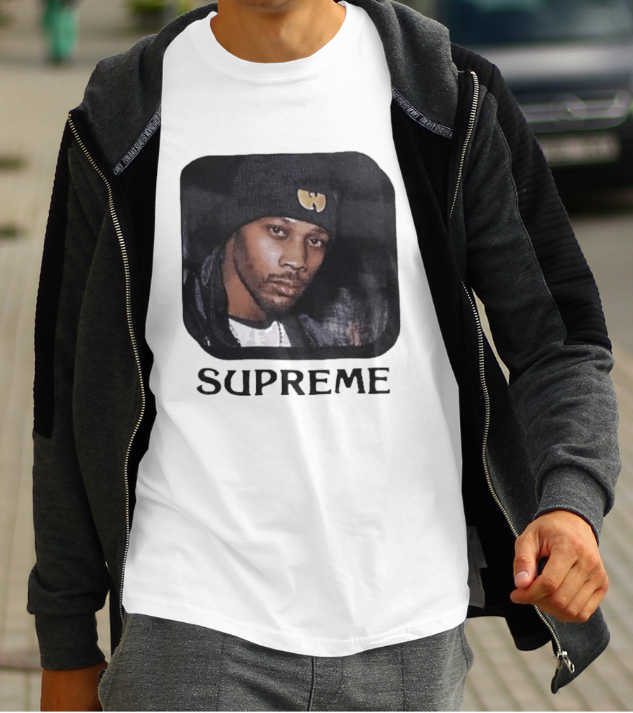 Timothée Chalamet SPM X Wu Tang Clan RZA Supreme Collaboration T-Shirt