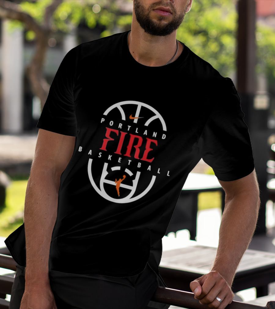 Portland Fire Basketball Nike 2026 On Court Authentic Practice T-Shirt