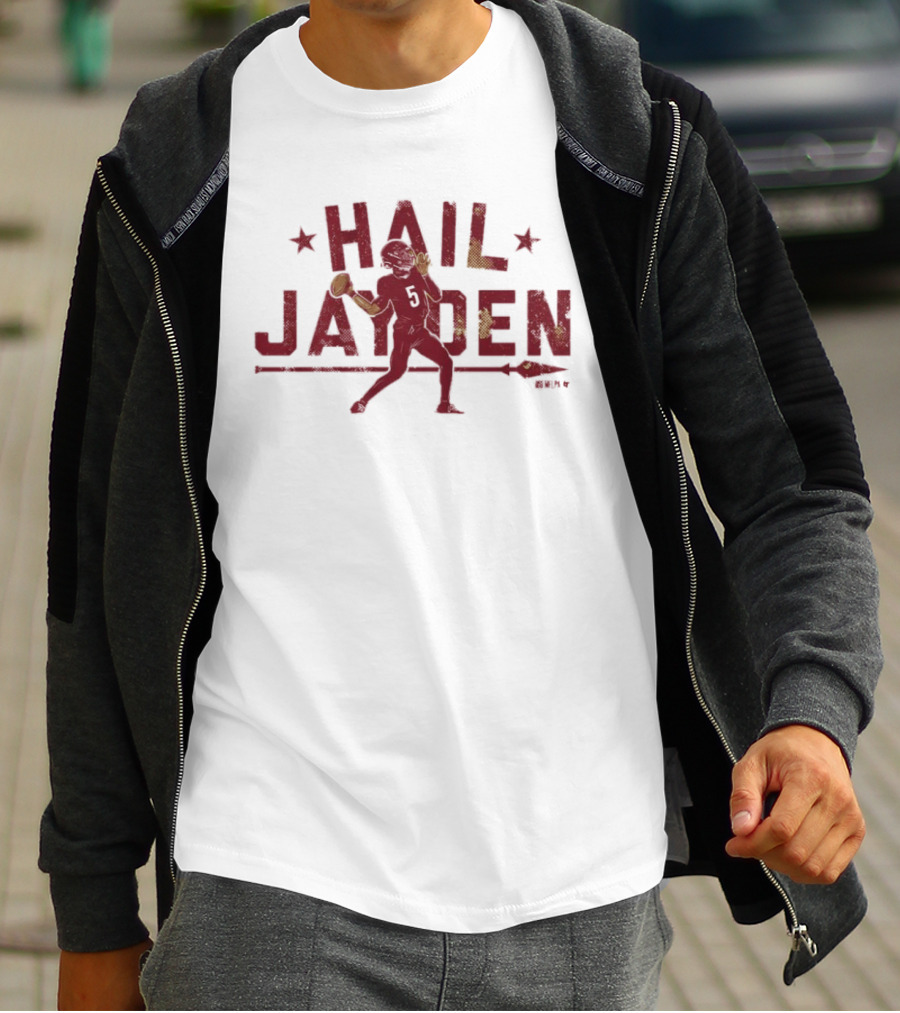 Hail Jayden 2026 Football Quarterback T-Shirt