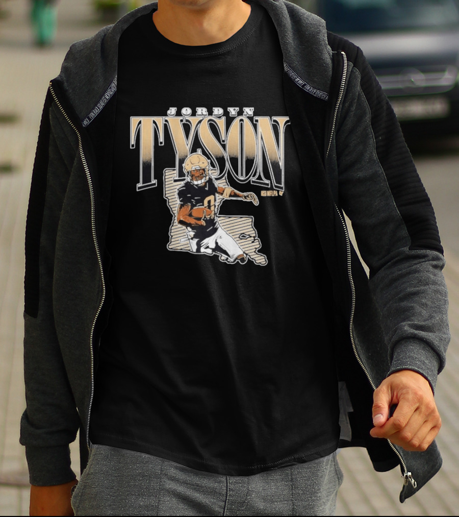 Jordyn Tyson NFLPA Football Star T-Shirt