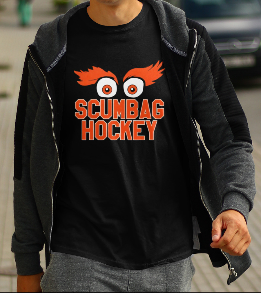 Scumbag Hockey Gritty Philadelphia Flyers NHL Fan T-Shirt