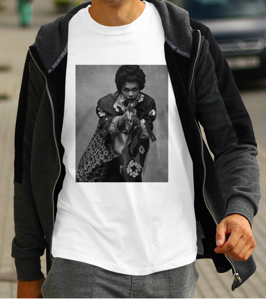 Denim Tears Ms. Lauryn Hill Iconic Style Photo T-Shirt