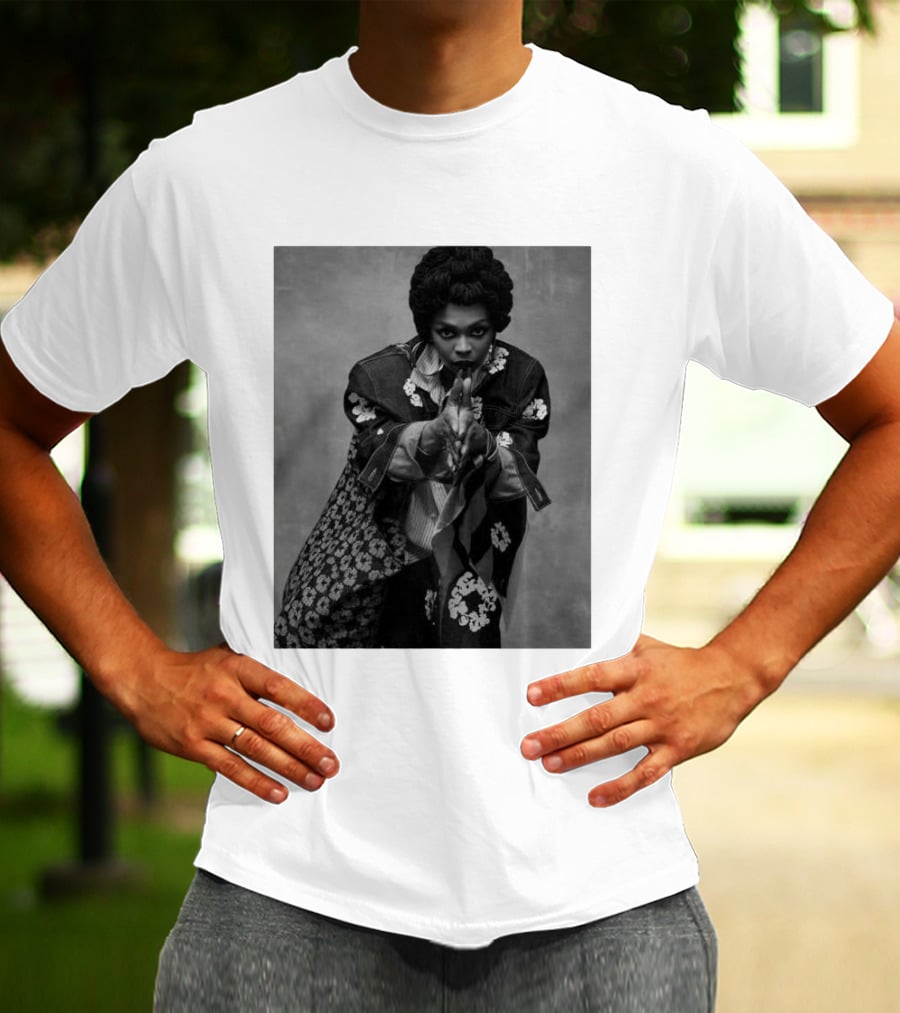 Denim Tears Ms. Lauryn Hill Iconic Style Photo T-Shirt