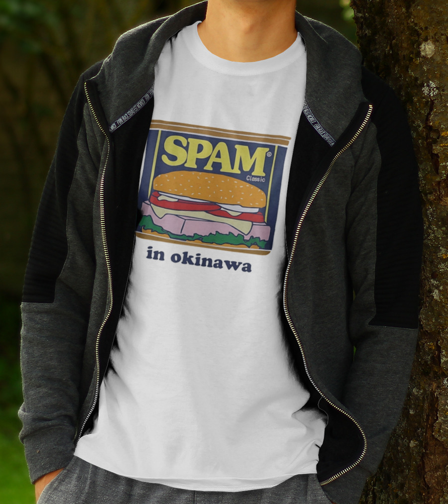 Hamburger Spam Classic In Okinawa T-Shirt
