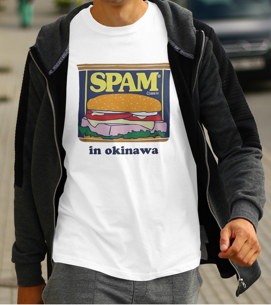 Hamburger Spam Classic In Okinawa T-Shirt