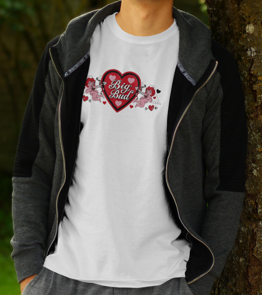 Big Bud Cupid Heart Love T-Shirt