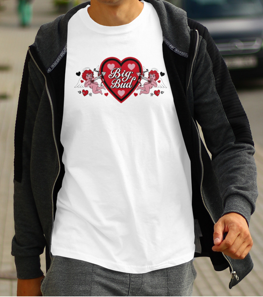 Big Bud Cupid Heart Love T-Shirt