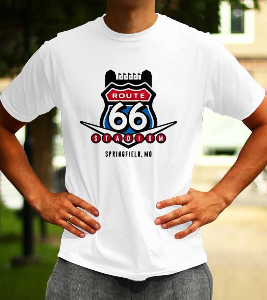 Route 66 Stadium Springfield MO T-Shirt