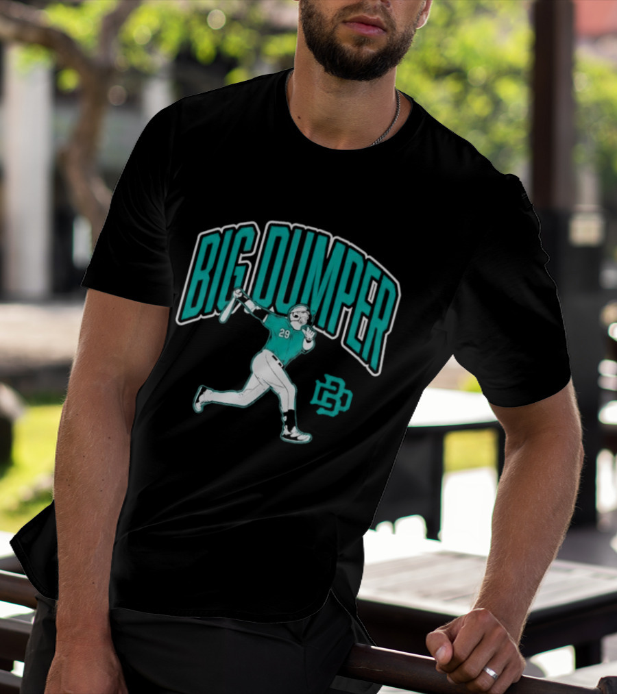 Big Dumper Baseball Player 29 Moonshot T-Shirt