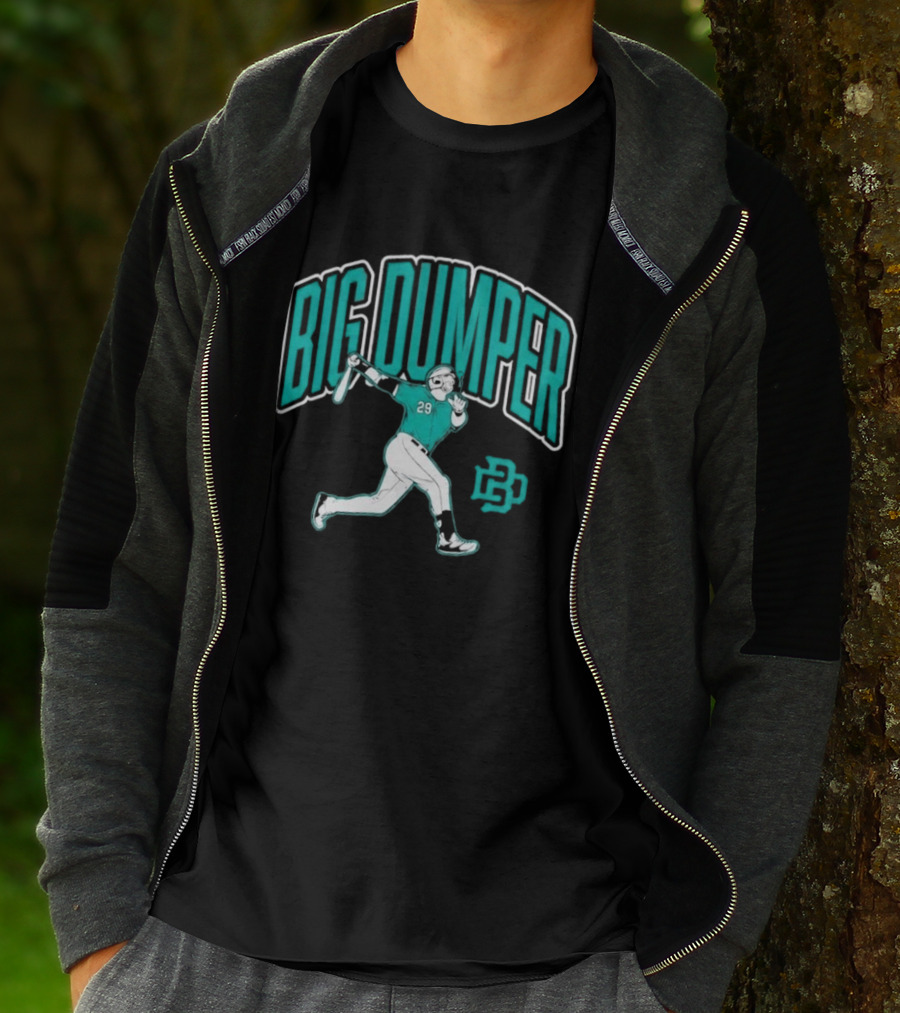Big Dumper Baseball Player 29 Moonshot T-Shirt
