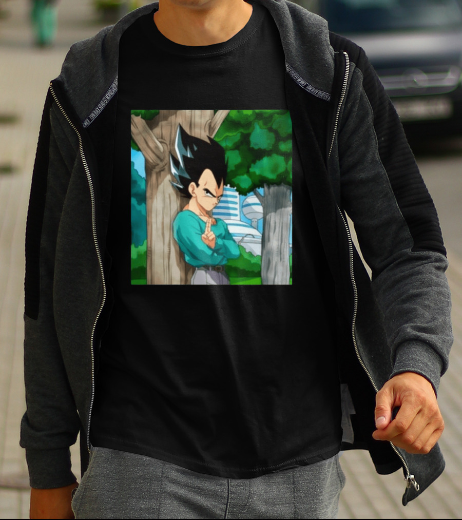 Dragon Ball Z Vegeta Farewell Scene Anime T-Shirt