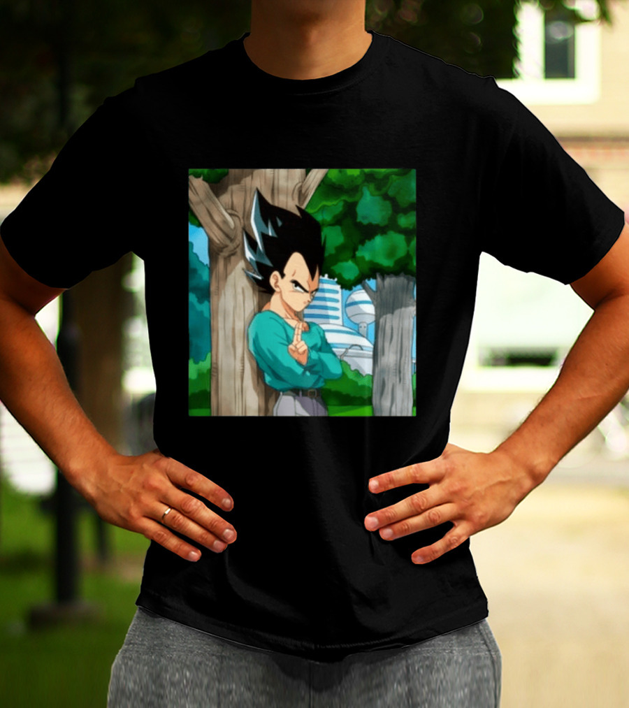 Dragon Ball Z Vegeta Farewell Scene Anime T-Shirt