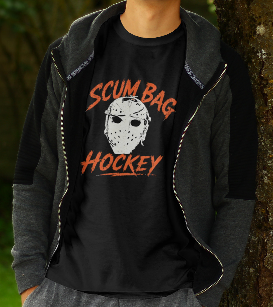 Scum Bag Hockey Jason Voorhees Mask Horror T-Shirt
