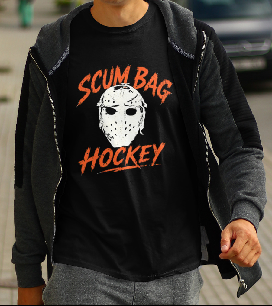 Scum Bag Hockey Jason Voorhees Mask Horror T-Shirt