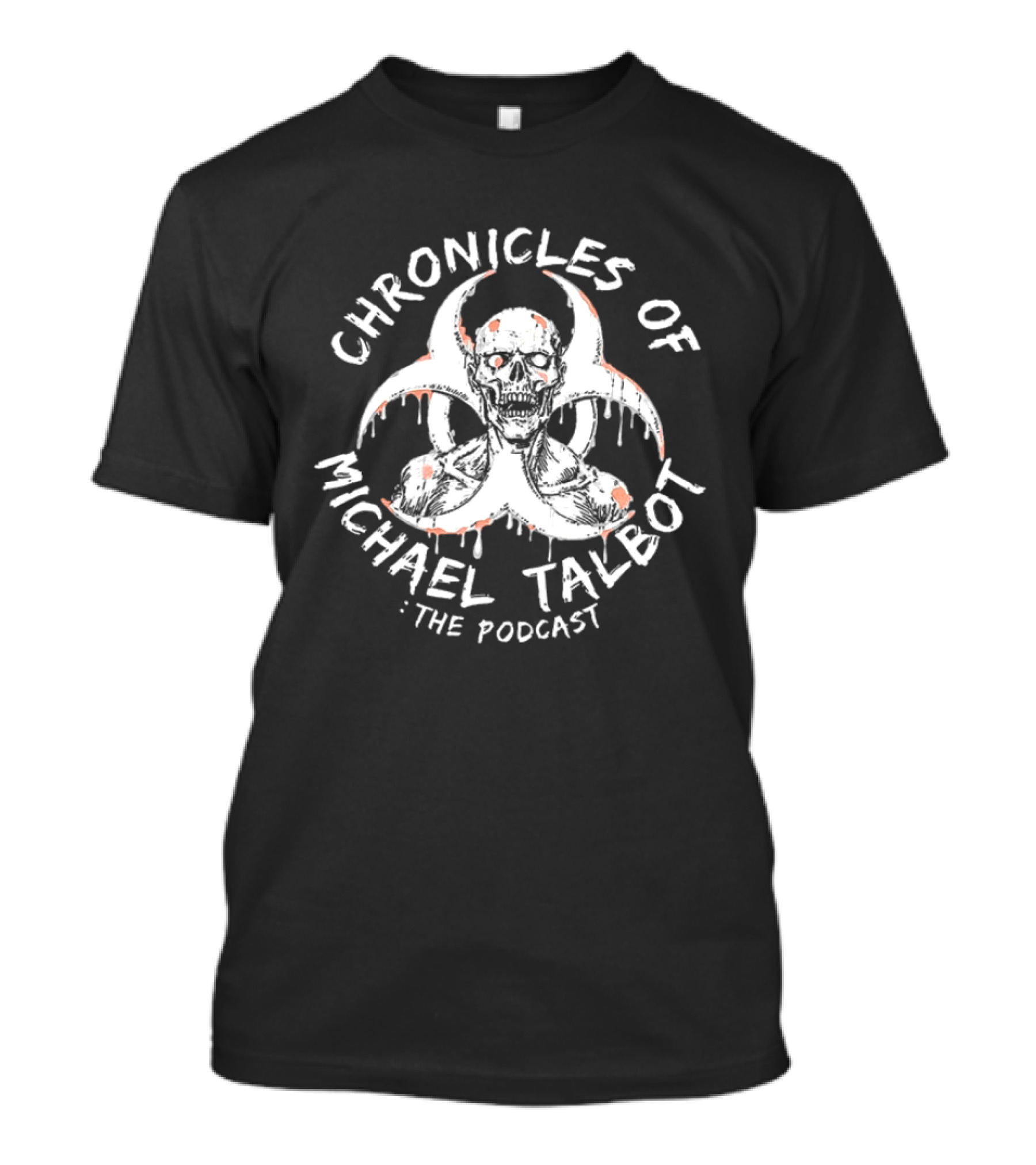 Chronicles Of Michael Talbot Biohazard Zombie Podcast T-Shirt