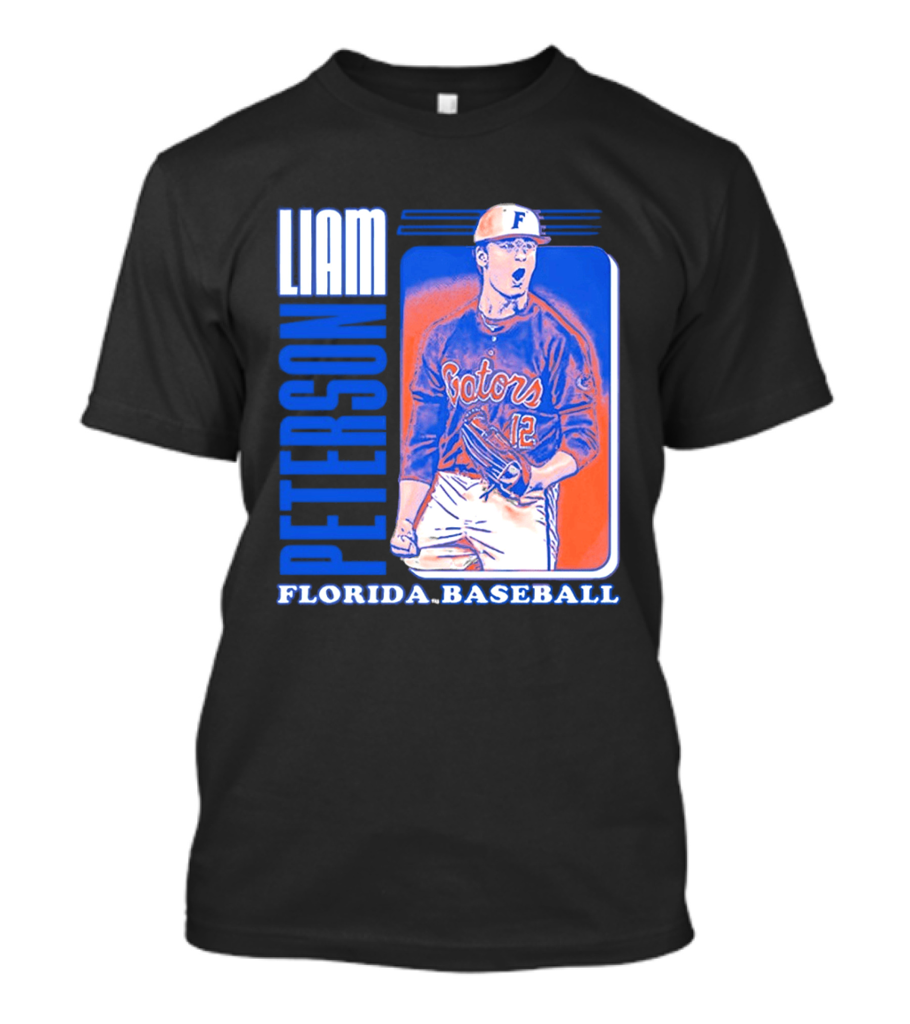 Liam Peterson Florida Gators Baseball Player T-Shirt