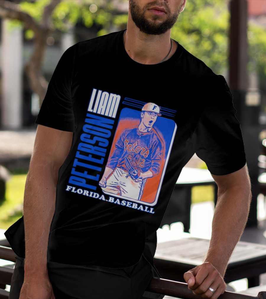 Liam Peterson Florida Gators Baseball Player T-Shirt