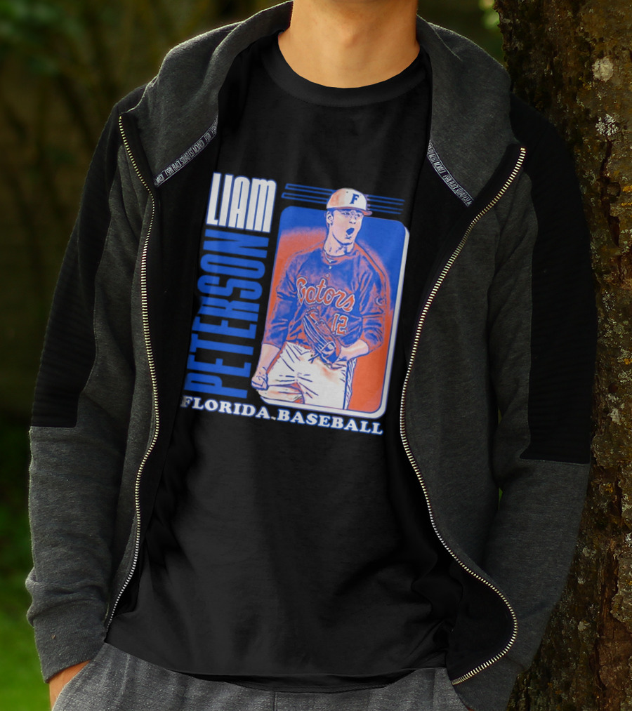 Liam Peterson Florida Gators Baseball Player T-Shirt