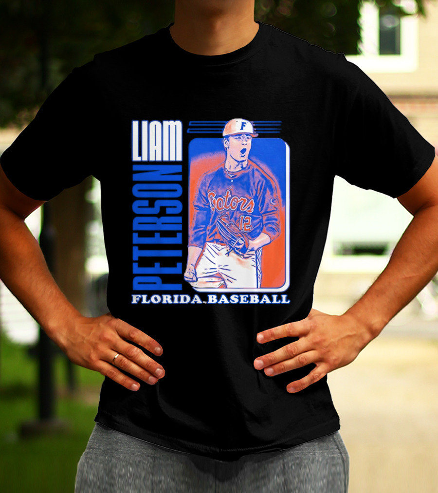 Liam Peterson Florida Gators Baseball Player T-Shirt