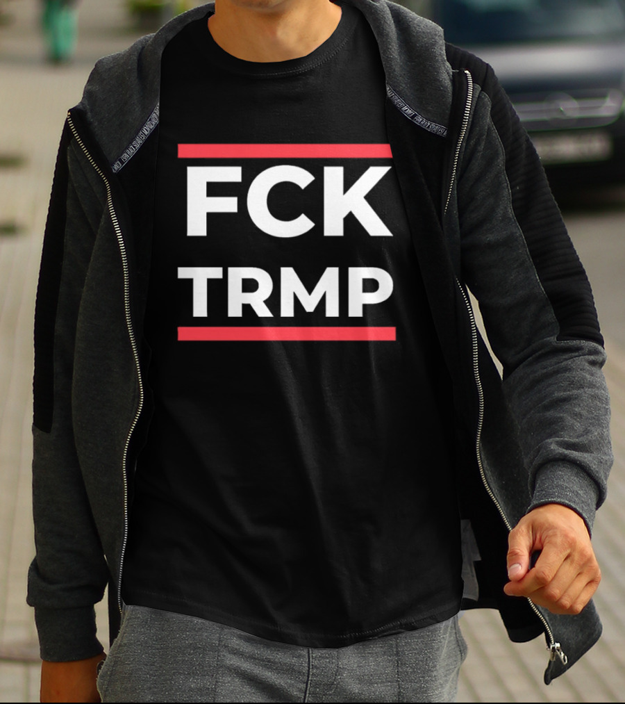 FCK TRMP Bold Protest T-Shirt