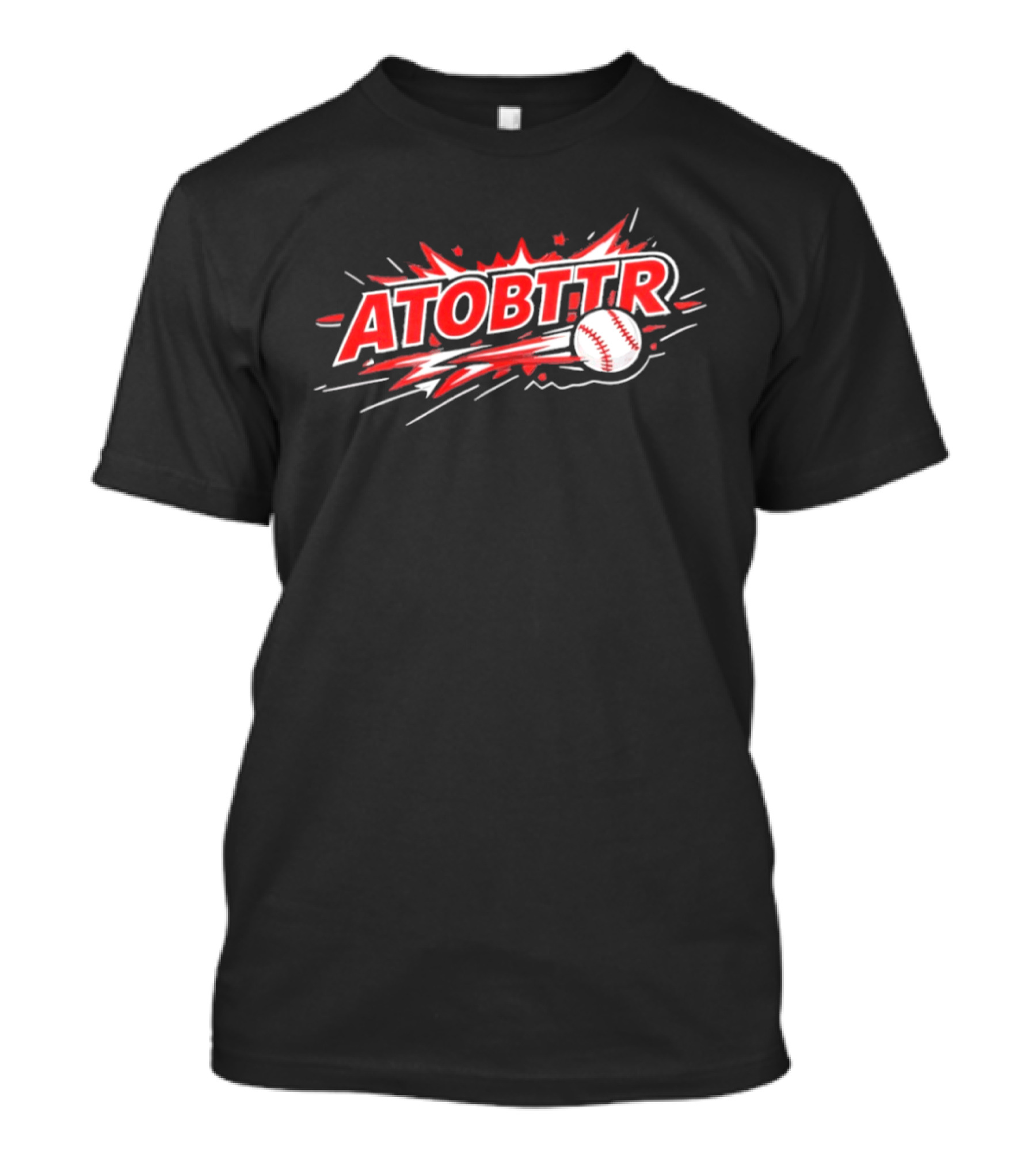 Greg Luther ATOBTTR Baseball Explosion T-Shirt