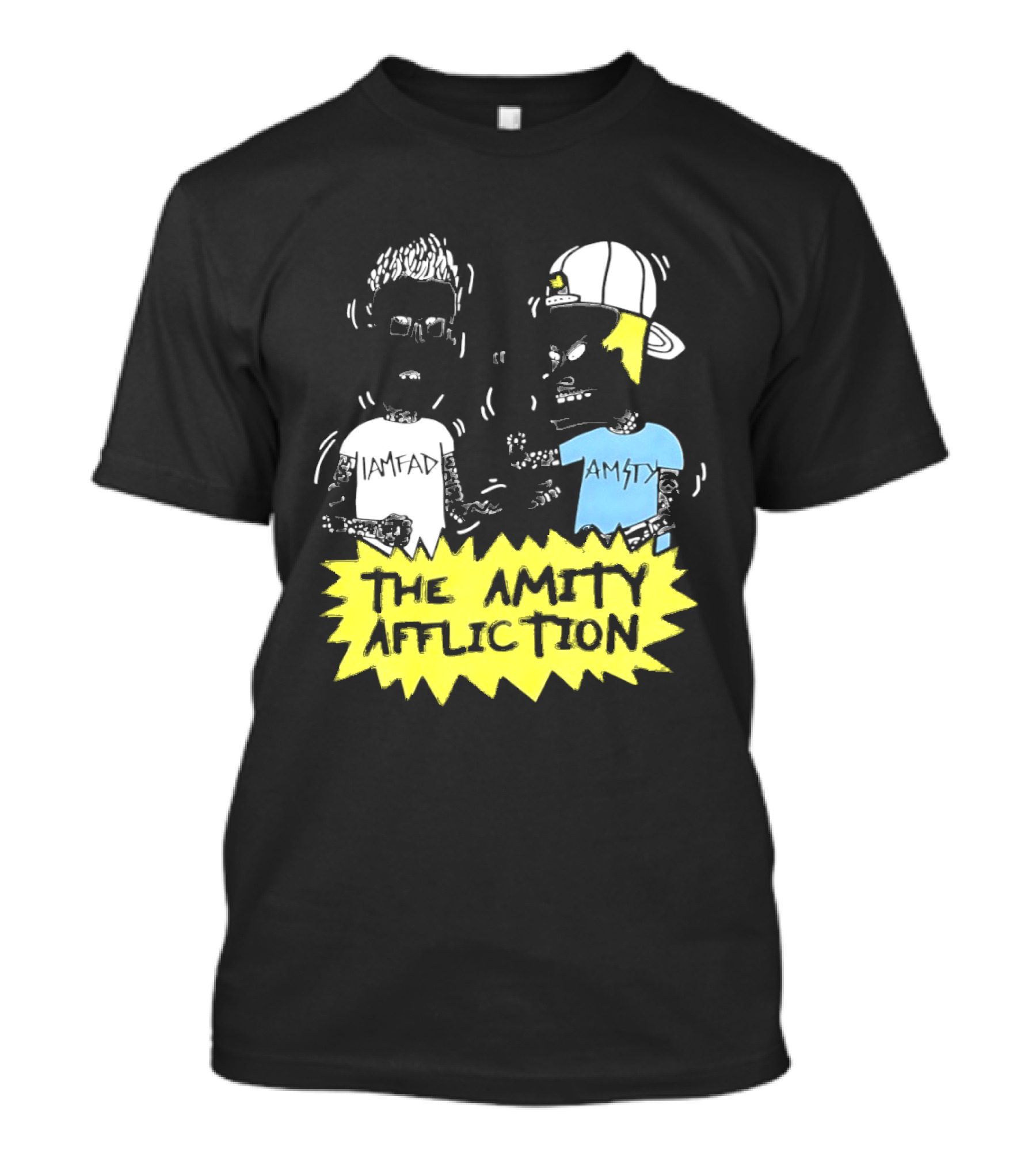The Amity Affliction Beavis Butt Head T-Shirt