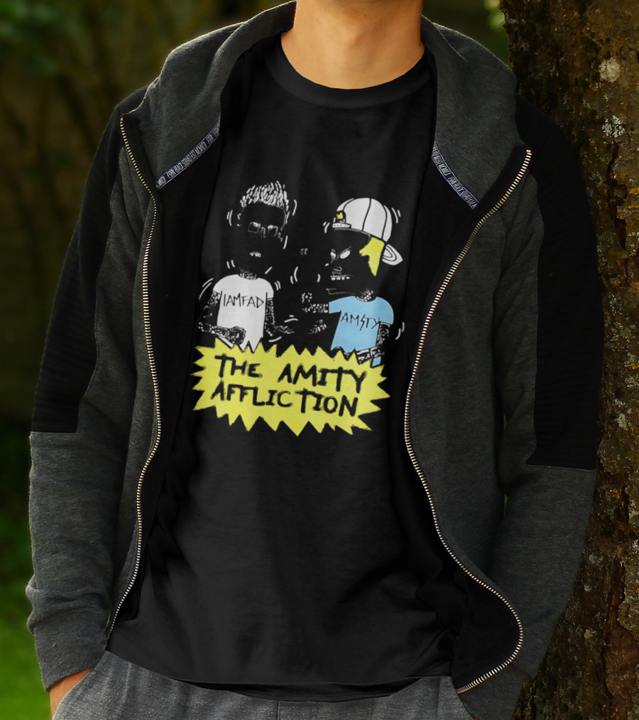 The Amity Affliction Beavis Butt Head T-Shirt