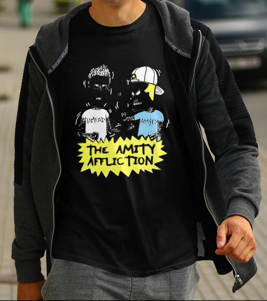 The Amity Affliction Beavis Butt Head T-Shirt