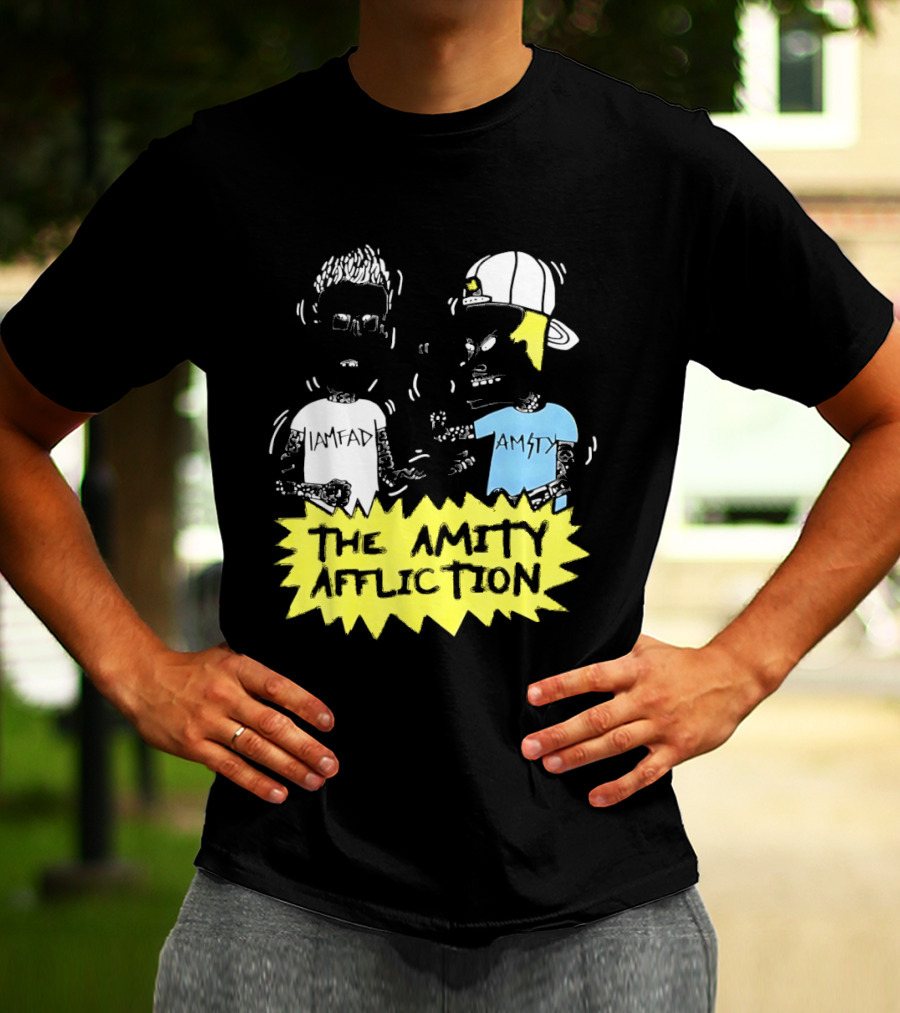 The Amity Affliction Beavis Butt Head T-Shirt