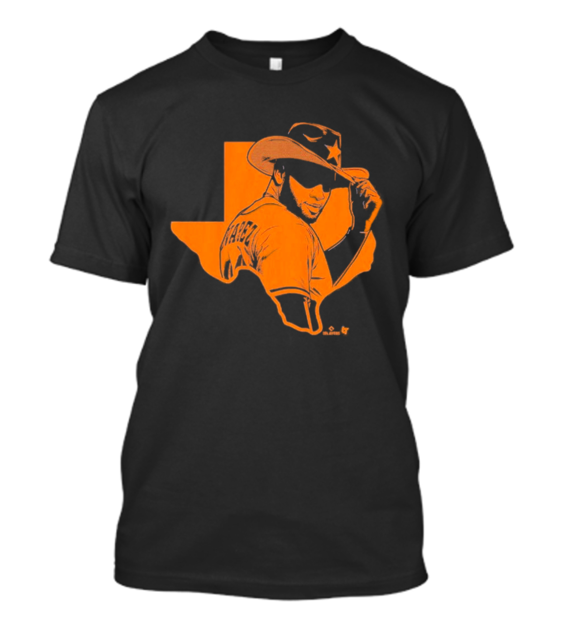 Yordan Alvarez Texas Cowboy Silhouette Hat T-Shirt